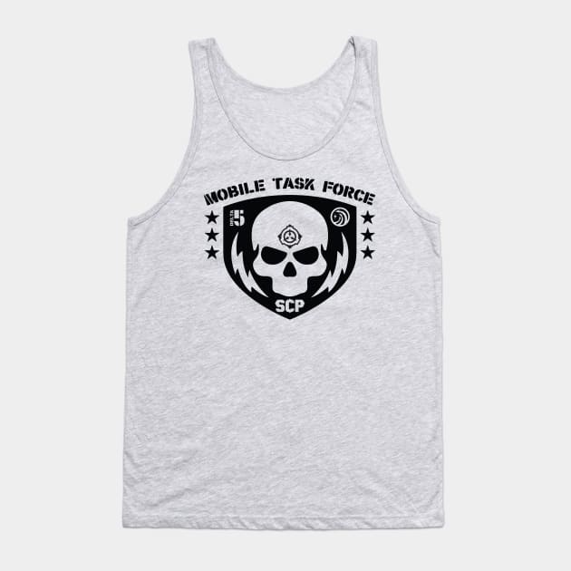 Mobile Task Force Delta-5 Tank Top by Pufahl